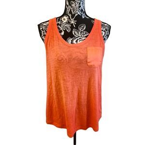 Attention Racerback Relaxed Fit Tank Top Lightweight Athletic Athleisure